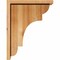 Ekena Millwork New Brighton Rough Sawn Corbel w/Backplate, Western Red Cedar, 6"W x 14"D x 18"H COR06X14X18NEB01RWR - alternate 2